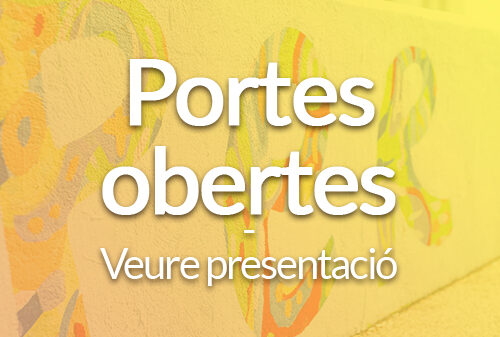 portes obertes | cp escanyar